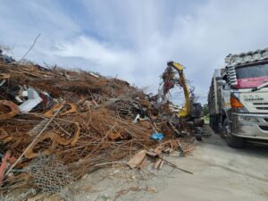 รับซื้อเศษเหล็กกระทุ่มแบน